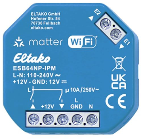 Eltako ESB64NP-IPM Aktor Klemme Schaltleistung (max.) 2000 W