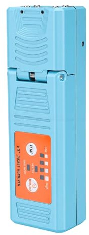 AMONIDA Dénudeur Thermique de Fibre Optique, Dénudeur de Chauffage Automatique avec 8 Niveaux de Température et Deux Modes de Chauffage pour Fibres de 1 à 48 Cœurs, Idéal pour les Faisceaux, les