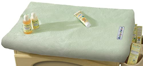 Andy & Helen Copri fasciatoio Universale con angoli elasticizzati in spugna 100% cotone Verde