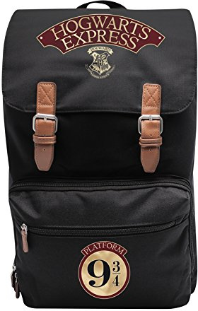 ABYstyle Abysse Corp_ABYBAG288 - HARRY POTTER - Rucksack - XXL - Hogwarts Express - Schwarz (41 x 12 x 51 cm)