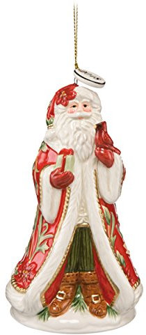 Goebel Jahresglocke Santa 2018 Fitz & Floyd Xmas