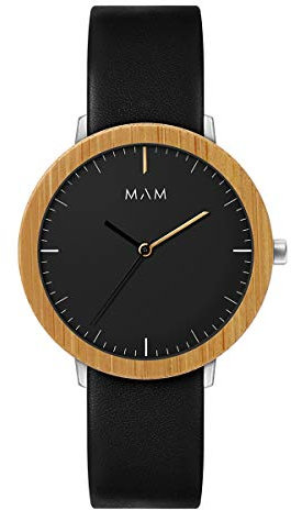 MAM Herren Analog-Digital Automatic Uhr mit Armband S0362005