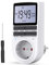 BMK Zeitschaltuhr, Zeitschaltuhr Digital Elektrische Steckdose 10 Programmierbarer EIN-AUS Timer Schalter mit Reset-Tool, LCD-Display, Random-Diebstahlsicherung für Licht Ventilator usw (1pcs)