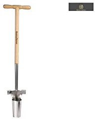 Kent & Stowe Stainless Steel Long Handled Bulb Planter 100% FSC