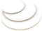 AUPROTEC Plateau de Table 18mm Rond Ø 800 mm Blanc Contreplaqué revêtu en mélamine 20cm-148cm au Choix Panneau de Contreplaqué en Bouleau