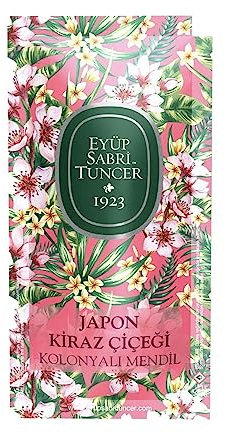 Eyüp Sabri Tuncer Eau Colonial Taschentücher Japanese Kirschblüte 150 Li Doypack Beutel 5X10 Small Size 1 Pack