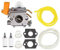AISEN Kit carburateur pour Ryobi RBC30SET RLT30CET RHT2660DA RLT26CD RLT26CDS 26cc 30cc