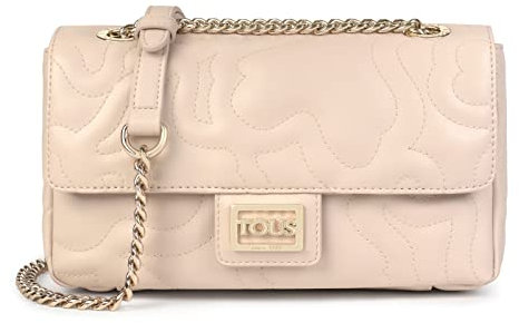 TOUS Damen Bandolera Solapa Klapptasche S. K Dream, beige
