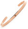 BERGERLIN Lebensbaum Armband – Baum des Lebens Armband aus Edelstahl in Rose Gold