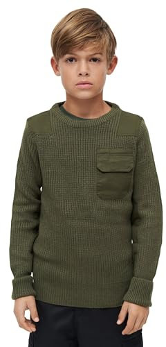 Brandit Kids BW Pullover, Farbe: Olive, Größe: L 146