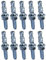 AERZETIX - C53999-10x Boulon Vis d’ancrage filetage long, Goujon à expansion - M6x45mm - en acier zingué - pour béton, pierre