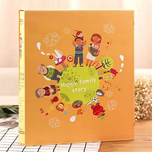 Fotoalbum mit großer Kapazität, Hochzeitsfoto, 500 Fotos, Erinnerungsbuch, Geburtstagsgeschenk, Ideen (Color : Color 4, Size : 35X30.3X6CM) (Color 7 35X30.3X6CM)