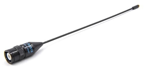 vhbw Antenne kompatibel mit Bidatong Funkgerät - 19,3 cm, BNC Stecker Schwarz