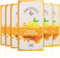 Brodies Lemon & Ginger Tag and Envelope - 6 Tea Boxes of 20 Tea Bags each (120 Tea Bags) - Revitalising infusion based on lemon and ginger. Caffeine Free