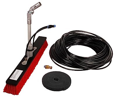 Kit de iniciación fotovoltaica sin barra telescópica (60 cm), para Limpiar Placas Fotovoltaicas, Sistemas Solares Pequeños, Limpieza Solar, Limpieza de Ventanas, Limpieza de Jardín de Invierno