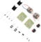 Flyback-Transformator Hochspannung Generator 2 Sätze 15KV Hochspannung Generator Inverter Arc Zünder Spulen Modul Zerlegte Teile