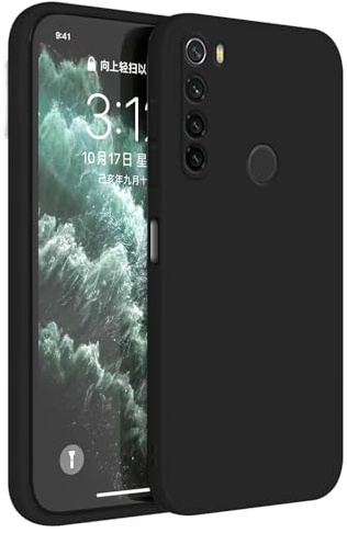 Topme Handyhülle Hülle Fur Redmi Note 8T (6.3 Inches) Case Schutzhülle, Hautschutz Aus TPU Silikonhülle - Schwarz