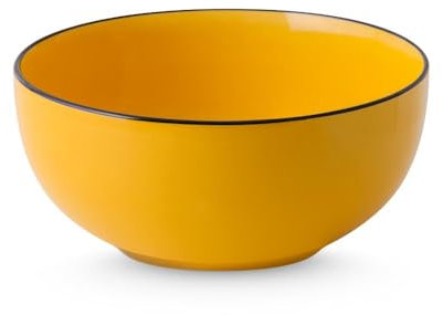 EGAN Saladier collection Cocoricò. Objet fabriqué en porcelaine de couleur jaune. Dimensions : 23 cm. La référence est 228021.