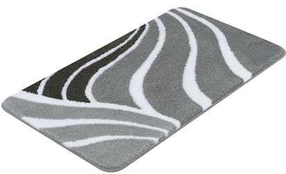 Kleine Wolke Badteppich, Flame Anthrazit, 80x140 cm