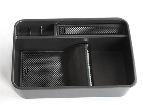 QINSHU Box Armrest Car Strorage Box Container Holder For Nissan For Patrol Y62 Centre Console Storage
