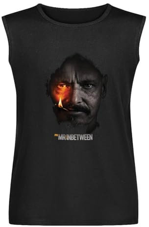 Mr Inbetween Tv Show Fan Black Sleeveless T-Shirt Mens Unisex Vest Tank Tops L
