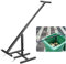 BINGOX Manual Trash Compactor, Waste Recycling Hand Tool for Outdoor Use, Touchless Bin Compactor for 120-660L Wheelie Bins, Iron Compacting Trash Can