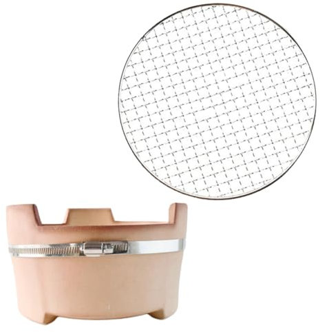 Milisten Réchaud Portable avec Plateau de Cuisson Accessoire pour Barbecue Extérieur et Outils de Barbecue