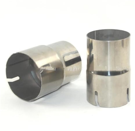 Tuyau d'échappement de Voiture Tuyau Échappement Acier Inoxydable 304 Accessoires Voiture Joint Réducteur Manchon Silencieux Universel Grande Petite Taille Tuyau d'échappement de Silencieux(70-63)
