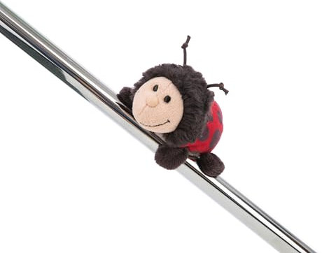 MagNICI Mariquita Dotti-Lotti 10cm - Rojo - Peluche con imán - Animal magnético para frigorífico, Pizarra, Metal y Mucho más Gran Idea de Regalo | 61624