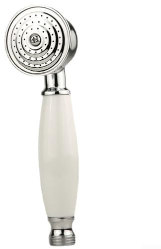 PETSTIBLE Pommeau de douche rétro chromé amovible pour salle de bain