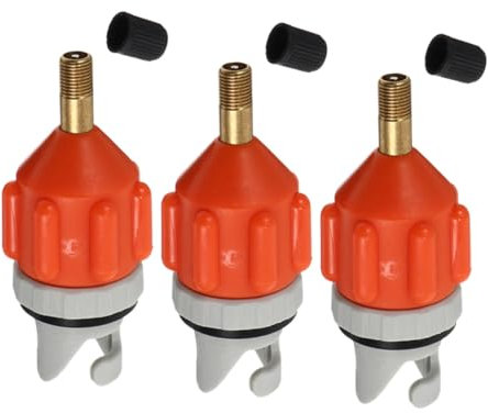 Anneome 3Pièces Adaptateur de Valve Air pour Kayak pour Pompes Électriques Manuelles Compatible avec Kayaks à Étanche