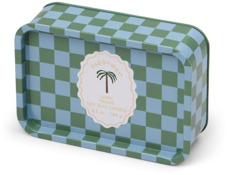 Paddywax A Dopo Lush Palms Scented Candle | 184g | Reusable Tin | Reusable Metal Tin