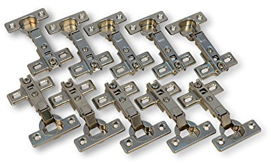 10x Stück FERRARI Topfband Eckanschlag 26mm Scharnier Topfscharniere Federscharnier