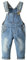 KIDSCOOL SPACE Salopette di Jeans blu Chiaro Regolabile per Bebè e Bambini Piccoli,Blu,2-3 Anni