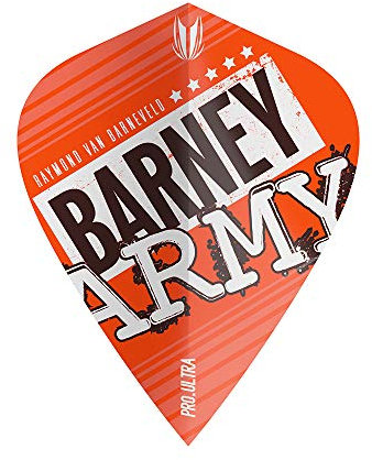 Target Darts Barney Army Pro Ultra Orance Dart Flights