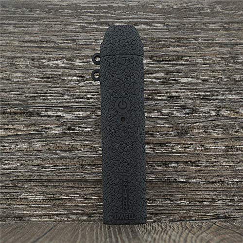 ORIN Schutzhülle Silikon Hülle für Uwell Caliburn Pod System 520mAh 2ml Schützend Silikon Ärmel Abdeckung Wickeln Haut Abziehbild（Schwarz）