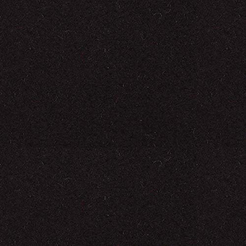 Bespannstoff Moquette schwarz, selbstklebend 1,5 x 1m (1,5m²) Dicke: 3mm | 16,66€/m²