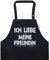 EXPRESS-STICKEREI BBQ Grillschürze - Lustige Kochschürze für Grillfans - Verstellbare Latzschürze für Männer/Frauen - Küchenschürze mit Spruch Ich liebe meine Freundin