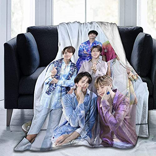 YINGD Jimin JHope Decke Super Weiche Decke Leichte Plüsch Bettdecke Geeignet für Erwachsene und Kinder zu verwenden
