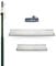 Skimflex Superspat Plastering Spatula Set with 24 and 32 Ultra Flexible .3mm Blades, Quick Release Bracket, Telescopic Extension Pole 1.8m – Lightweight Skimming Tool Set for Wall Finish
