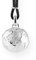 Heartbreaker Weltenbummler Anhänger mit Lederband I Edler Weltkugel-Anhänger aus 925 Sterling Silber I Nickelfreier Globus-Charm in Goldschmiedequalität I Welt-Anhänger inkl. Verpackung I LD WB 31