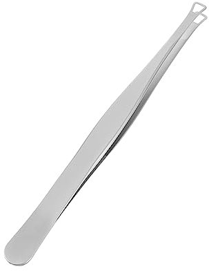 DOITOOL Pince à Points Noirs Ronde Acier Inoxydable Extracteur De Comédons Outil Sûr Pour Enlever Boutons Et Imperfections