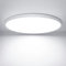 OUILA LED Deckenleuchte Flach Rund - Ø30CM Deckenlampe LED 24W 6500K 2600LM IP44 Wasserdichte Badezimmer lampe, Küchenlampe Deckenleuchte Kaltweiß für Küche Bad Schlafzimmer Flur Keller, YLXDD500-24W