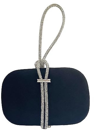 ZBIianxer Hochzeits-Clutches Damen-Geldbörse, Handtasche, Griff, Samttasche, für Damen, Mädchen, Handtaschen für Party, Cocktail, Bankett, BK