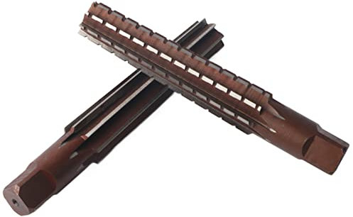 2PCS Grob Morsekegel Reibahle High Carbon Stahl Gerade Schaft Hand Reibahle Professionelle Zubehör (Akozonw3av5o8xqb-13)