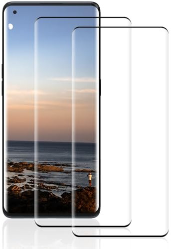 Beukei Vitre Protection pour Oppo Find X5 Verre Trempé, 2 Pièces Vitre Trempe [Dureté 9H][Ultra HD Claire][Anti Rayures] Film de Protection