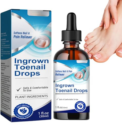 Ingrowth Toenail Correction Treatment Oil,Ingrown Toenail Treatment,Ingrown Toenail Treatment Drop,Nail Growth Treatment,Nail Repair Solution for Toenails,Nail Protection & Strengthening,Nail Repair