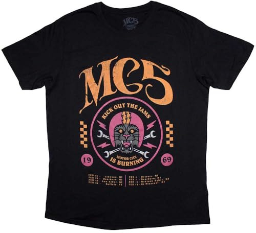 MC5 Kick Out The Jams 1969 T Shirt L