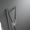 Duschstabilisator 2 Stück 50 cm Fixstabstabilisator 180° Winkel Flexibel an der Wand Montiert Verstellbare Duschwand Glasstärke Duschraum Seitenwand 4-8mm, Silber
