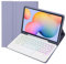 TSATAULE Keyboard Case for Samsung Galaxy Tab A8 10.5'' 2022 (SM-X200/X205/X207), Backlit Detachable Wireless Keyboard with Touchpad,Purple